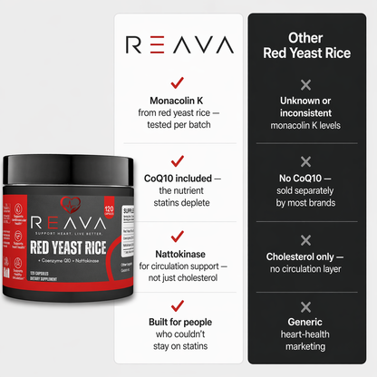 Reava 3-in-1 Heart & Cholesterol Support